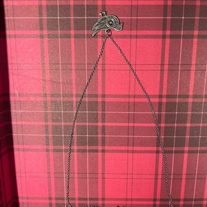 Snow goose necklace, very delicate!